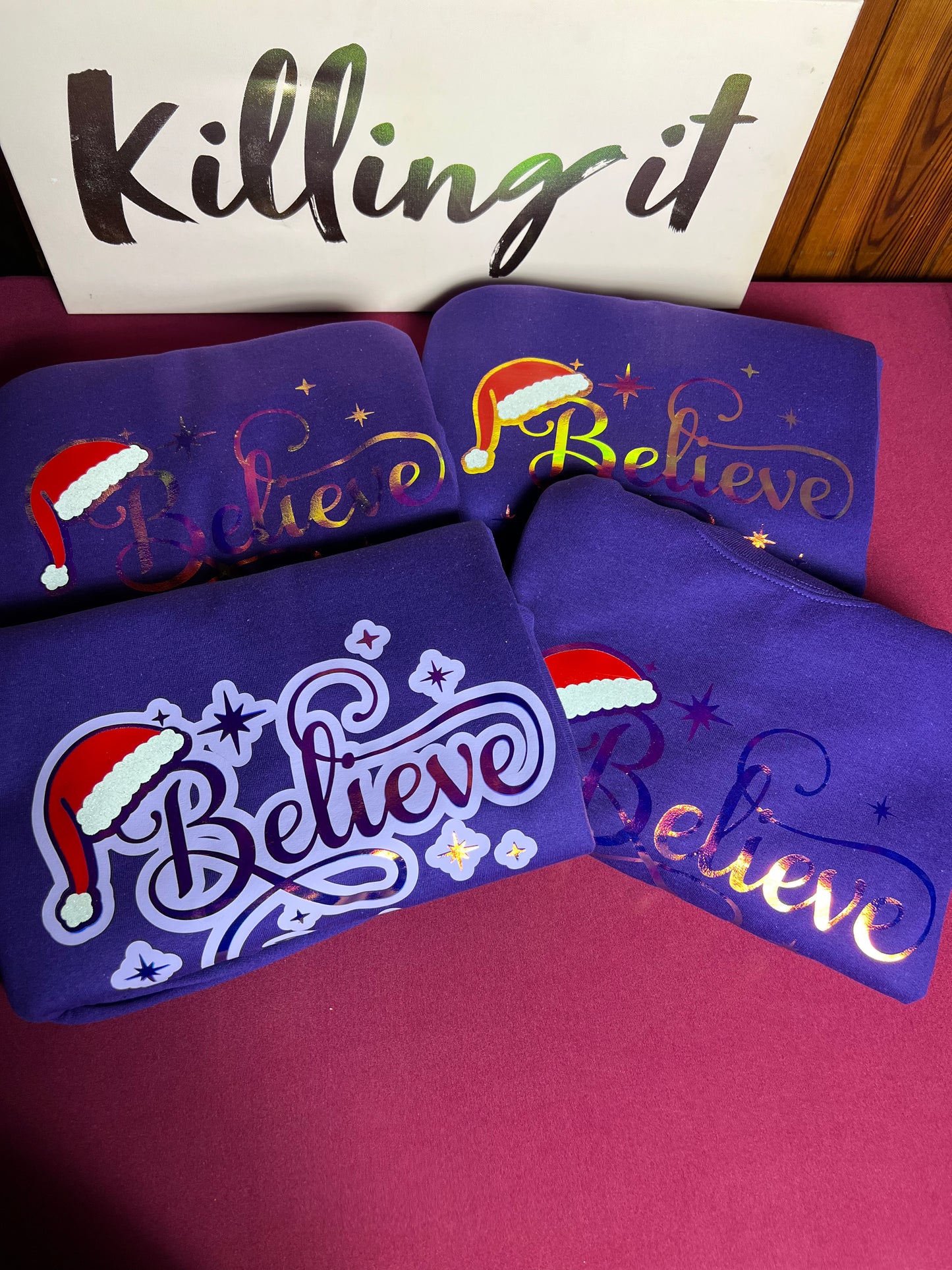 "Believe Christmas" Sweatshirt